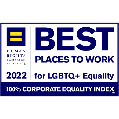 Best Places to Work for LGBTQ+ Equality Award Logo