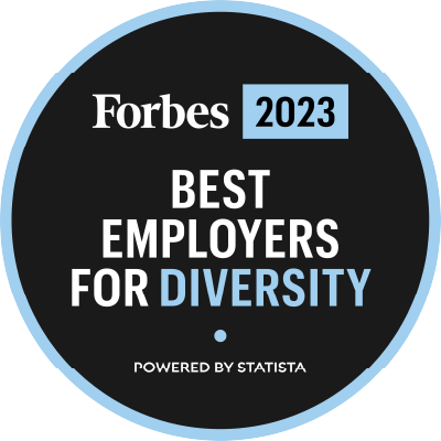 Forbes 2023 Best Employers for Diversity Award Logo