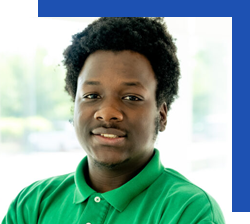 African American employee Isaiah Cooke